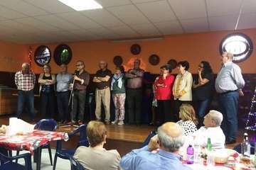 Almuerzo navideño de la AV Cristo de Telde